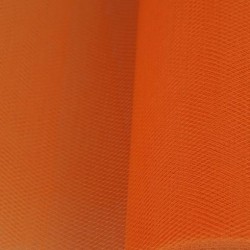 Rouleau de tulle orange 15 cm 