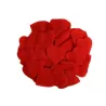 Pétales coeur rouges x 100