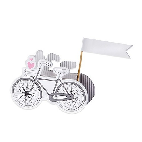 vélo décoration dragées - contenants à dragées pas cher