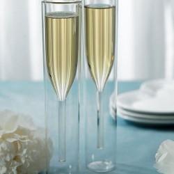 Flutes à champagne contemporaine
