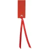 Marque place rectangulaire rouge avec ruban