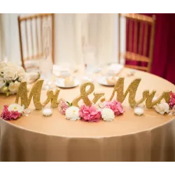 Lettres lumineuses Mr & Mrs