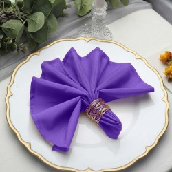 Serviette de table violet