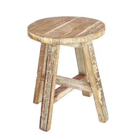 Tabouret en bois