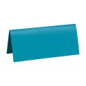 Marque place chevalet bleu turquoise par 10