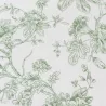 Serviette de table florale sauge