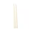 2 Bougies LED Flambeau Ivoire