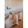 Noeud de chaise en toile de jute