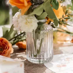 Vase giorgia transparent