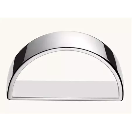 Rond de serviette strass parme par 5