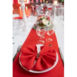 Rond de serviette strass parme par 5