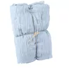 Chemin de table cheesecloth dusty blue
