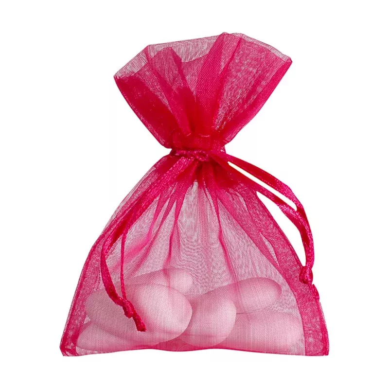 Sachet à cadeau fuchsia par 10