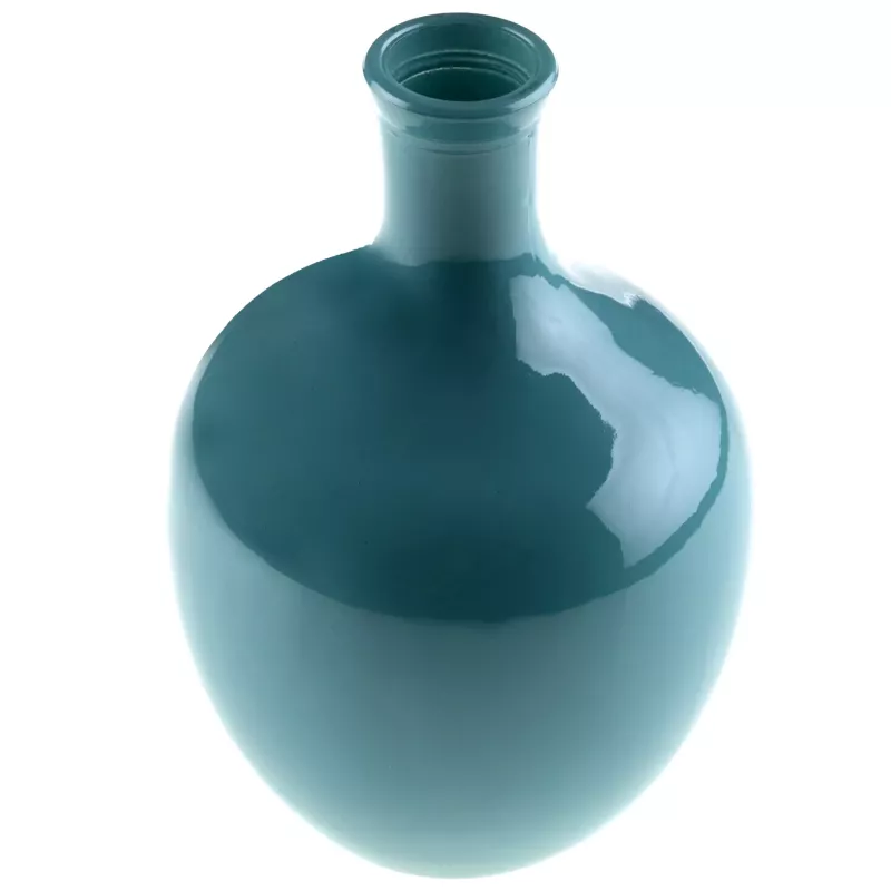 Vase dame Jeanne bleu
