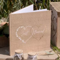 Livre d'or mariage  Just Married