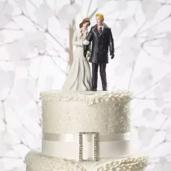 Figurine de mariage d'hiver