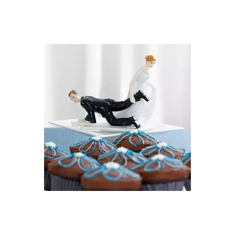 Figurine de mariage humoristique