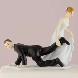 Figurine de mariage humoristique