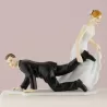 Figurine de mariage humoristique