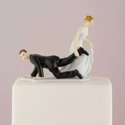 Figurine de mariage humoristique
