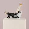 Figurine de mariage humoristique