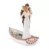 Figurine Couple Dansant sur une Barque