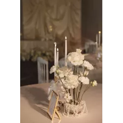 Cadre en verre métal doré