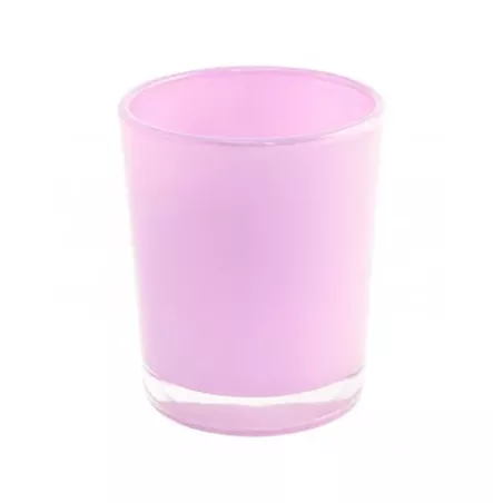 Photophore rose pastel