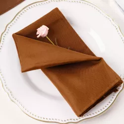Serviette de table Moka par 5