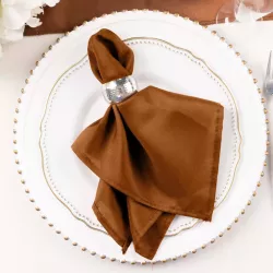 Serviette de table Moka par 5