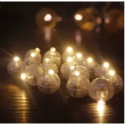Mini boule LED lumineuses par 10
