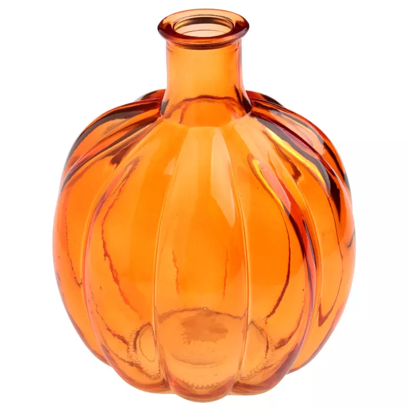 Vase citrouille orange