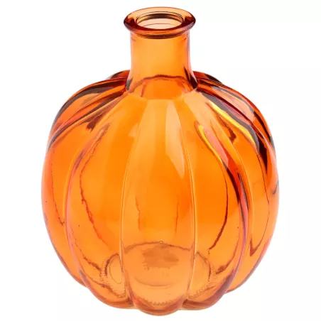 Vase citrouille orange