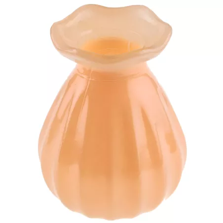 Vase floral  pèche