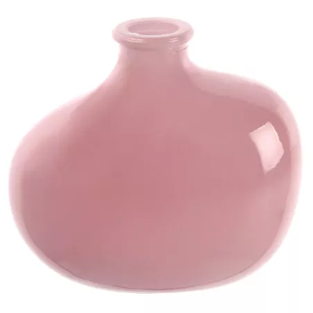 Vase galet rose