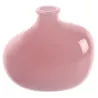 Vase galet rose