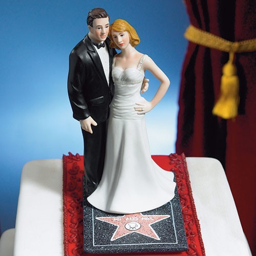 Figurine de mariage Hollywood