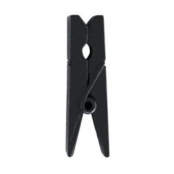 Pince en bois noire