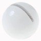 Porte étiquette boule blanche