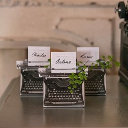 Boite à dragées machine à écrire
