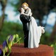 Figurine de mariage romantique