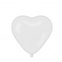 Ballon géant coeur blanc