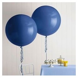 Ballon géant bleu roi 200 cm
