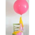 Ballon géant rose 200 cm