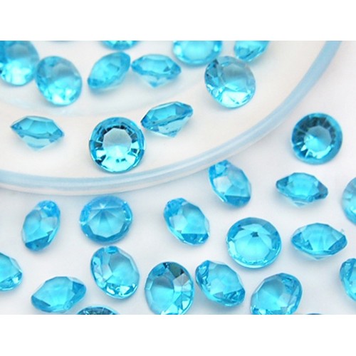 Diamants bleu turquoise