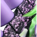 Guirlande de perles lilas (par 5)