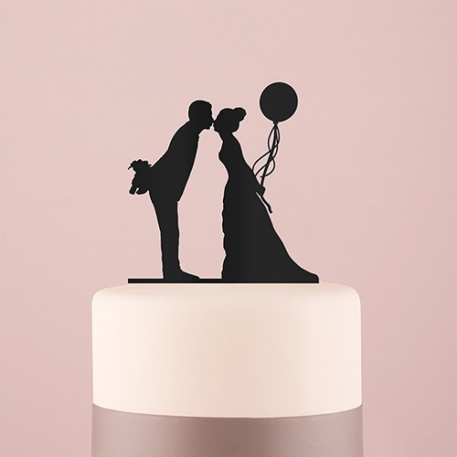 Figurine Silhouette Maries Au Ballon Les Couleurs Du Mariage Mariage Et Reception