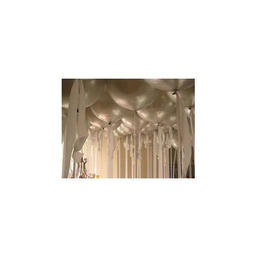 Ballon géant argent 250 cm