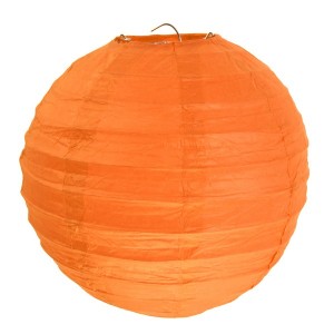 Lanterne chinoise orange