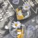 Boite à dragées coeur transparent